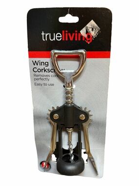 Trueliving Wing Corkscrew Wine Bottle Opener Bar Tool Wine Accessory